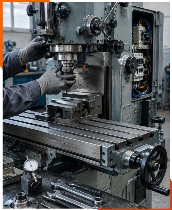Ремонт универсально-фрезерных станков в Лянторе